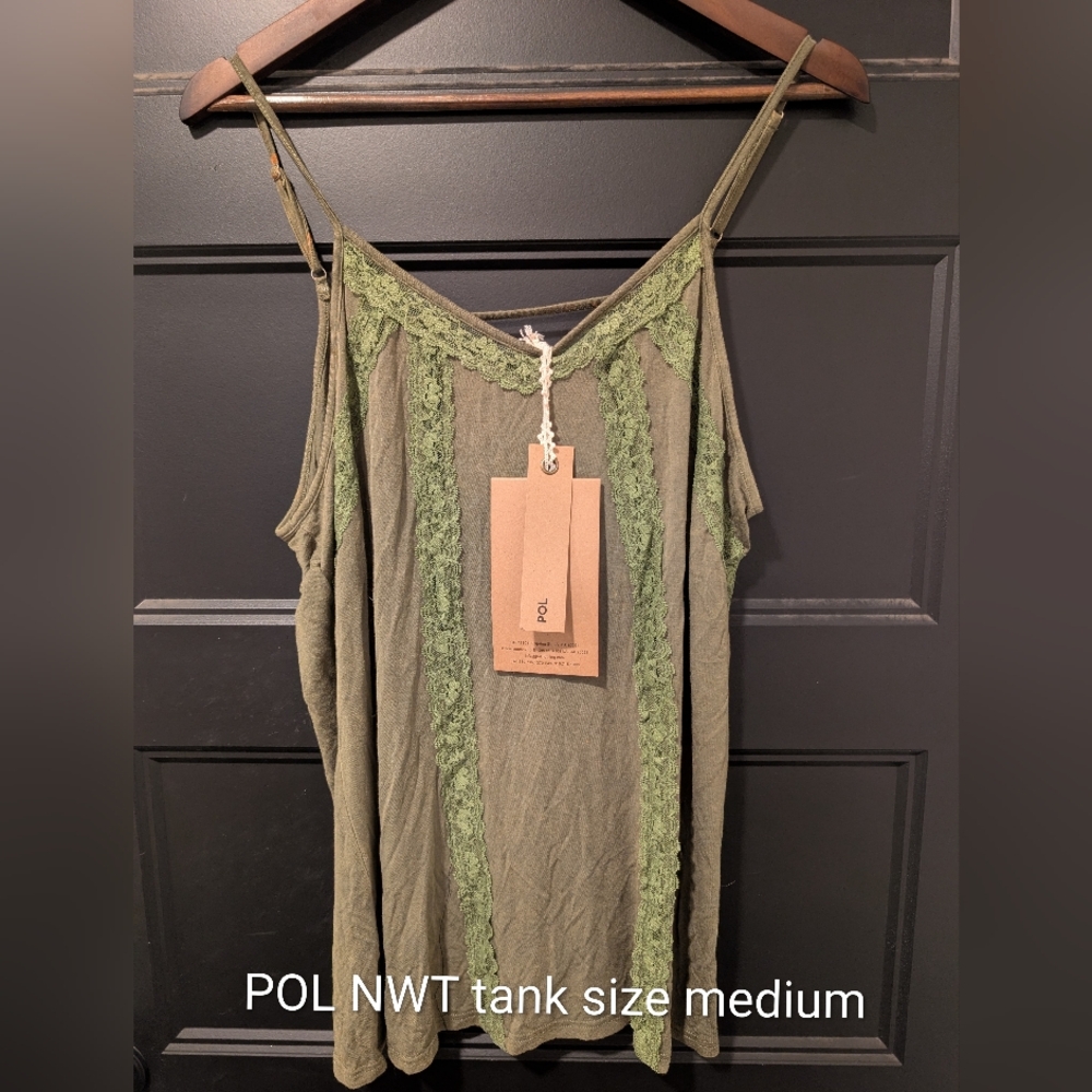 POL Lace Tank NWT